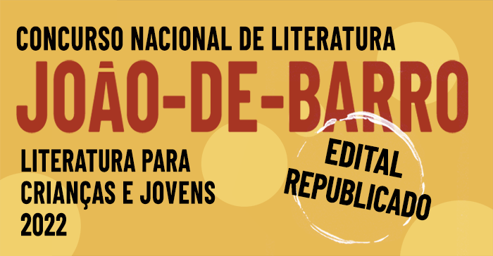 arte do prêmio João-de-Barro de literatura infanto-juvenil